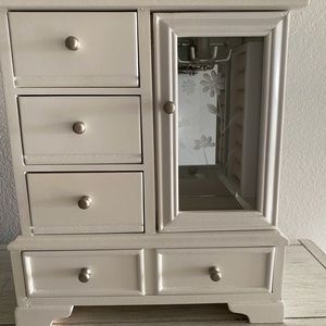 White Jewelry Box